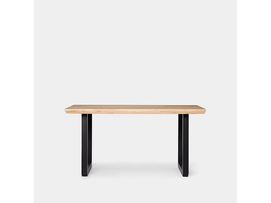 Mesa extensible de Madera Natural 76 x 150- Khonor