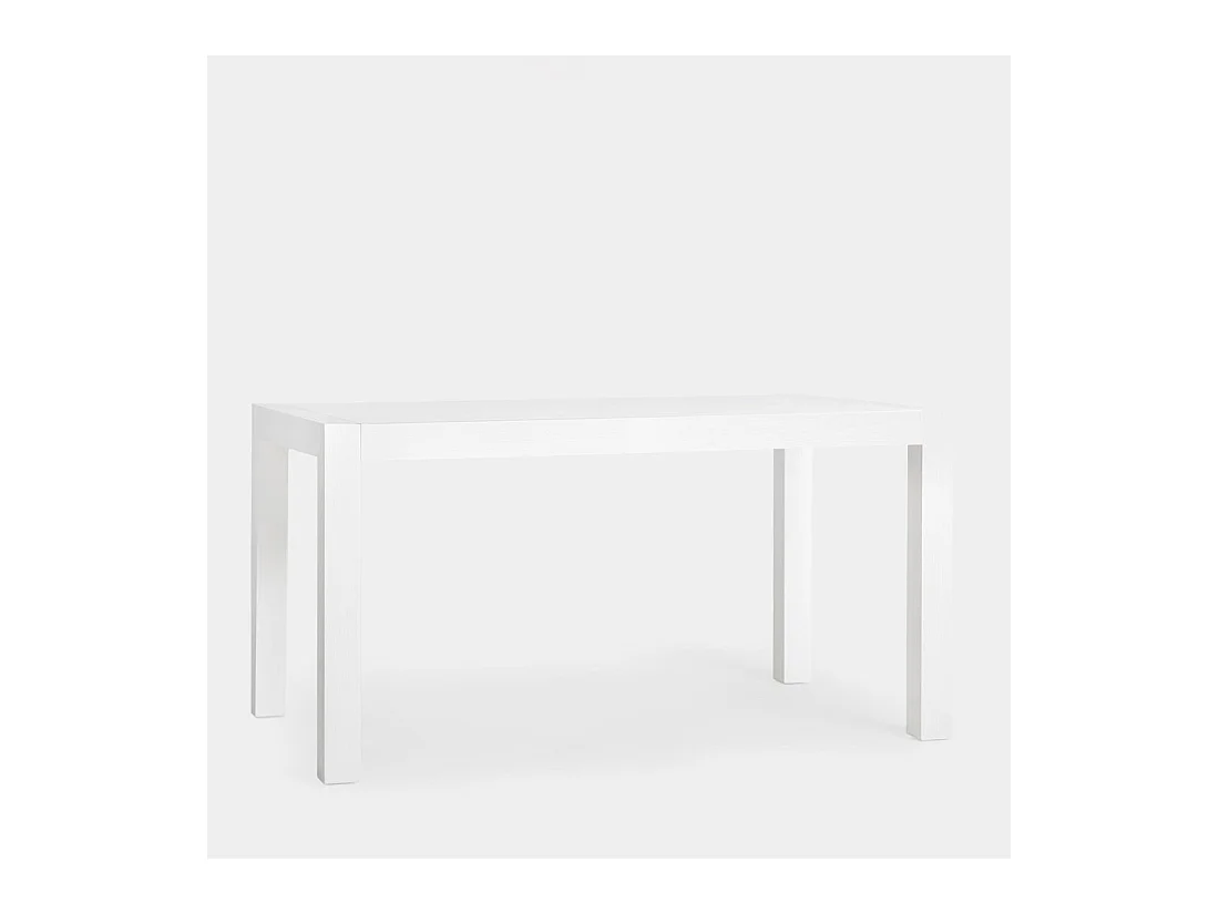 Table extensible en laqué blanc 150x77.5 cm-Auren