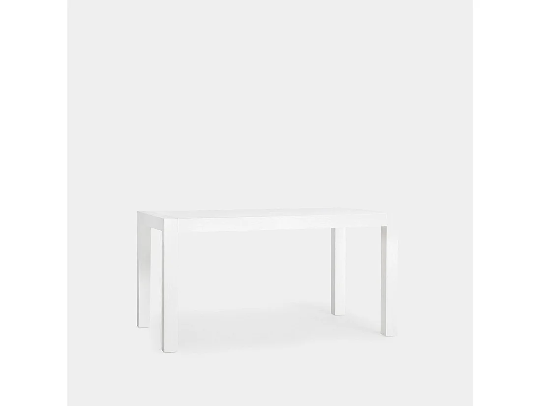 Mesa extensible de Lacado Blanco 77 x 150- Auren