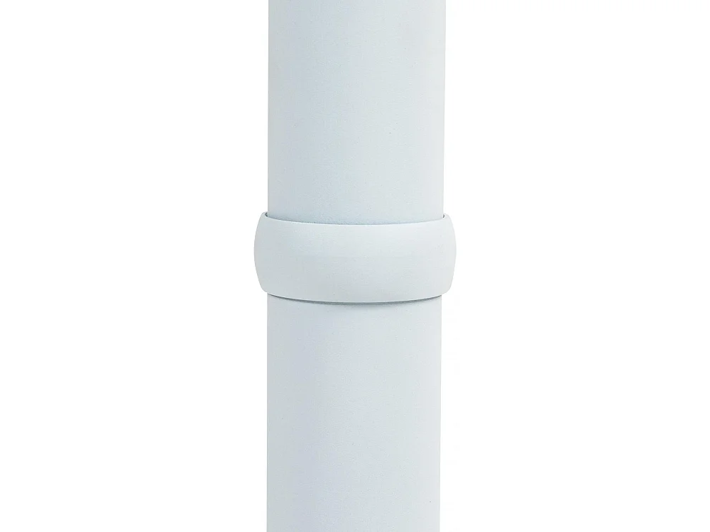 Table haute - rond Ø 75 cm - Bois - Blanc / Blanc - Hereford