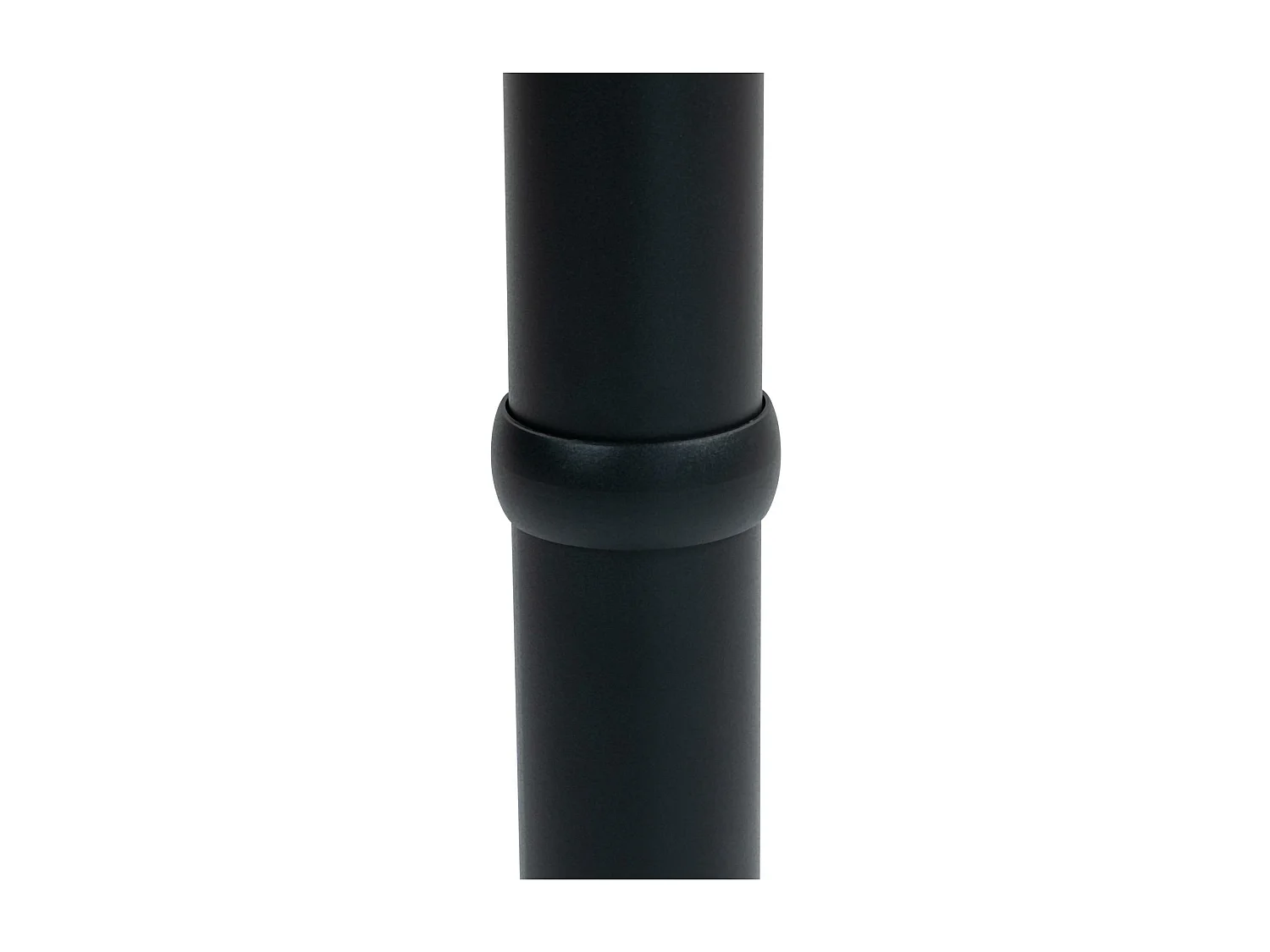 Table haute - rond Ø 60 cm - Bois - Noir / Noir - Hereford