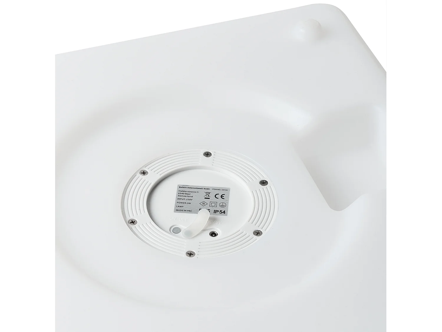 Lampadaire d'extérieur LED LAGARTO Blanc