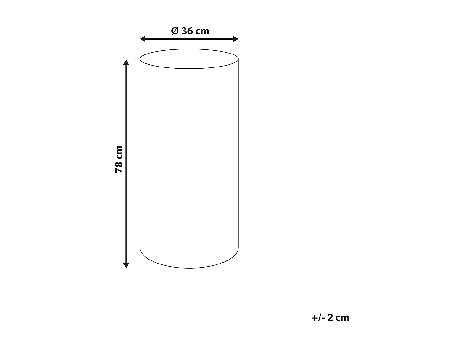 Lampada da terra LED per esterni PIEDRA Bianco