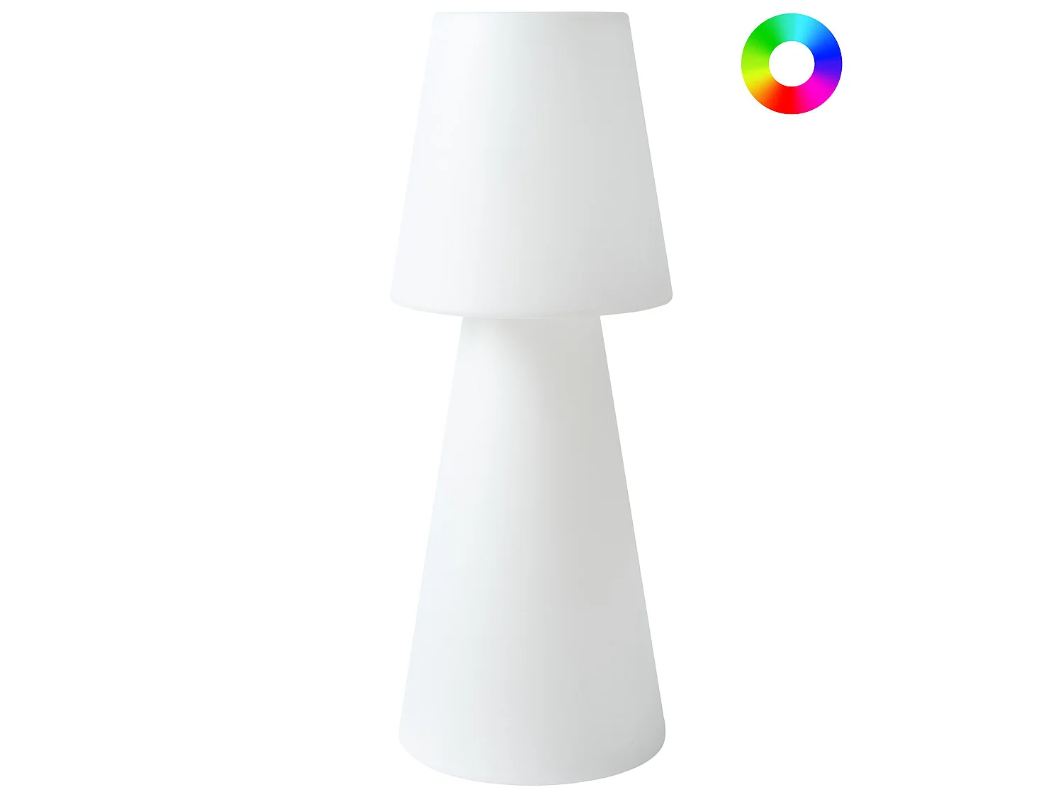 Lámpara de pie LED para exterior SABANAS Blanco
