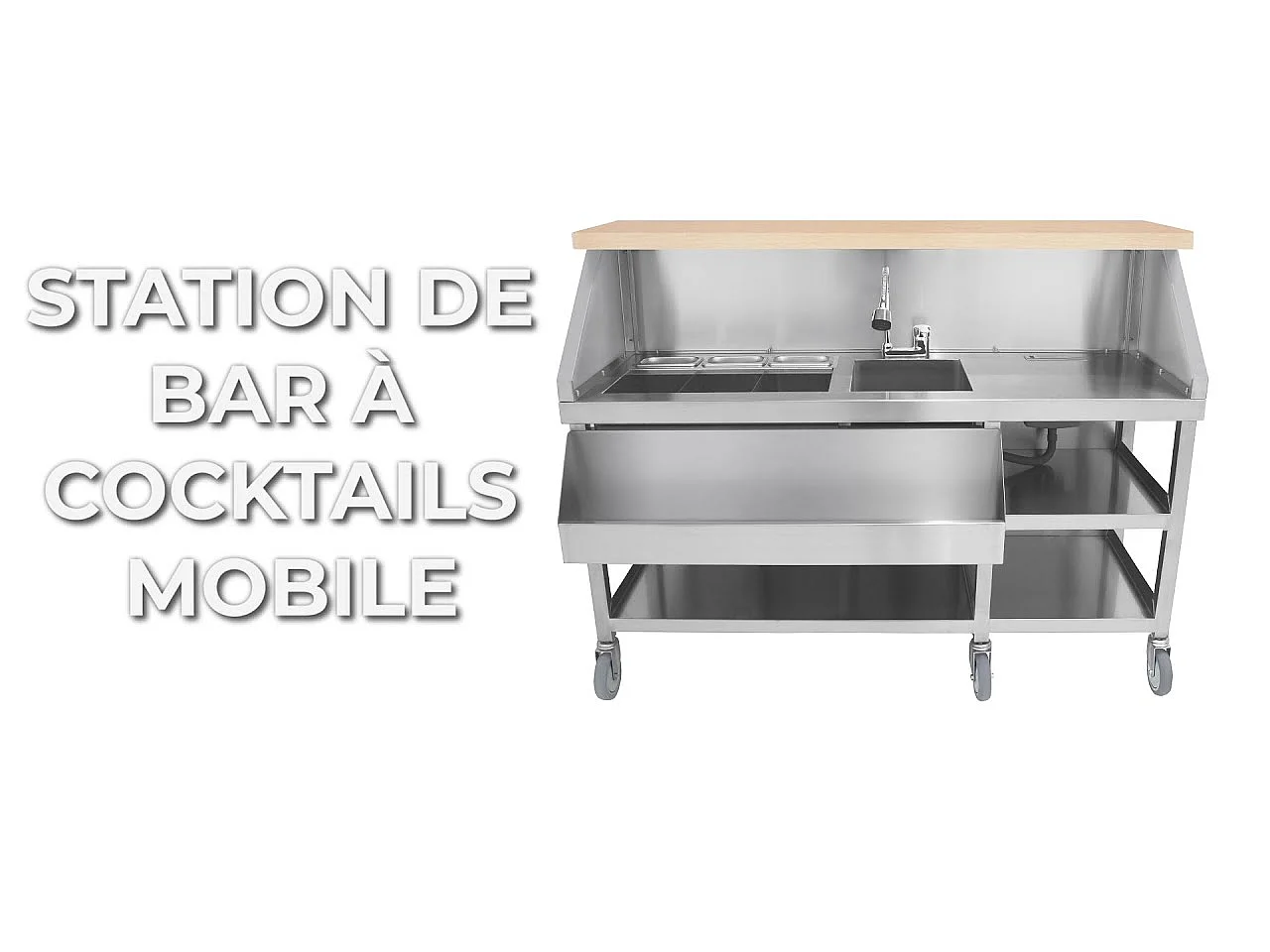 Postazione Mobile da Cocktail