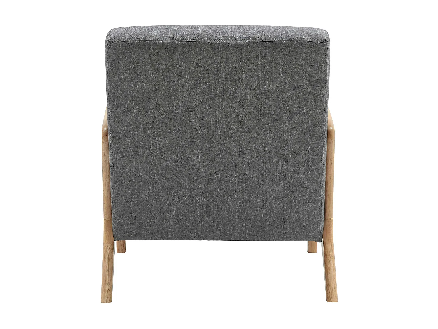 Fauteuil - Bois - Gris clair - Hibbing
