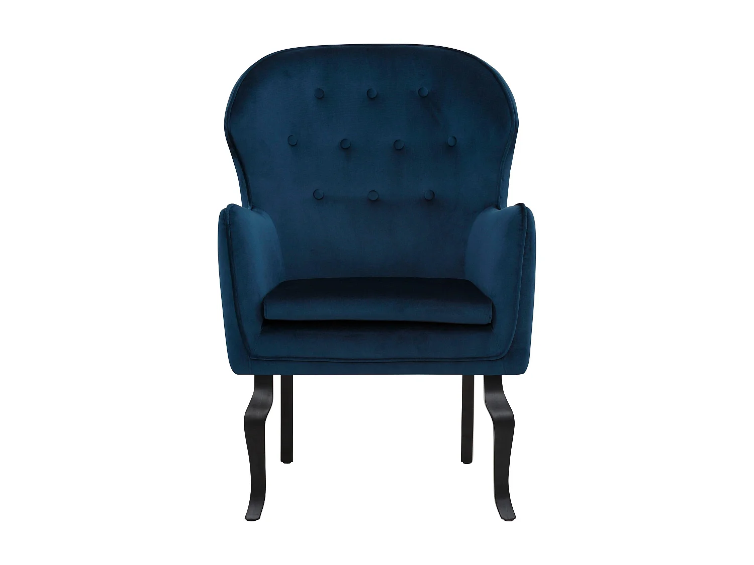 Houston | Sessel aus Samt blau