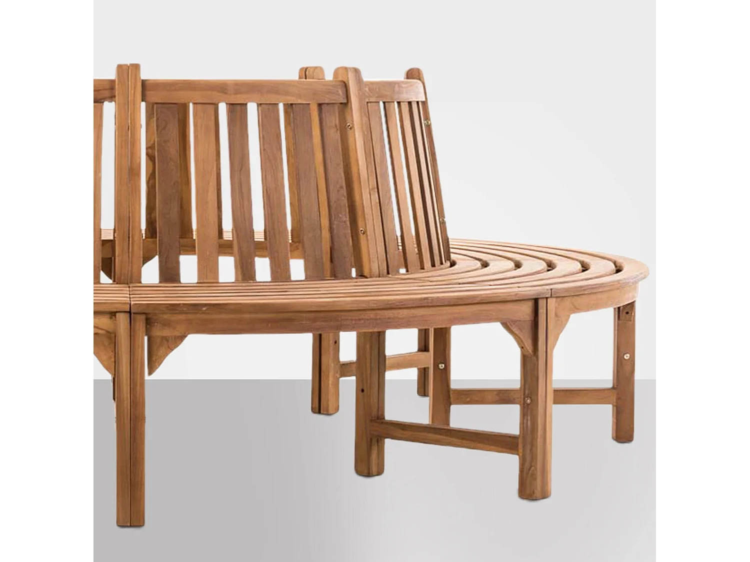 Banc de jardin - Bois - Teck - Novum