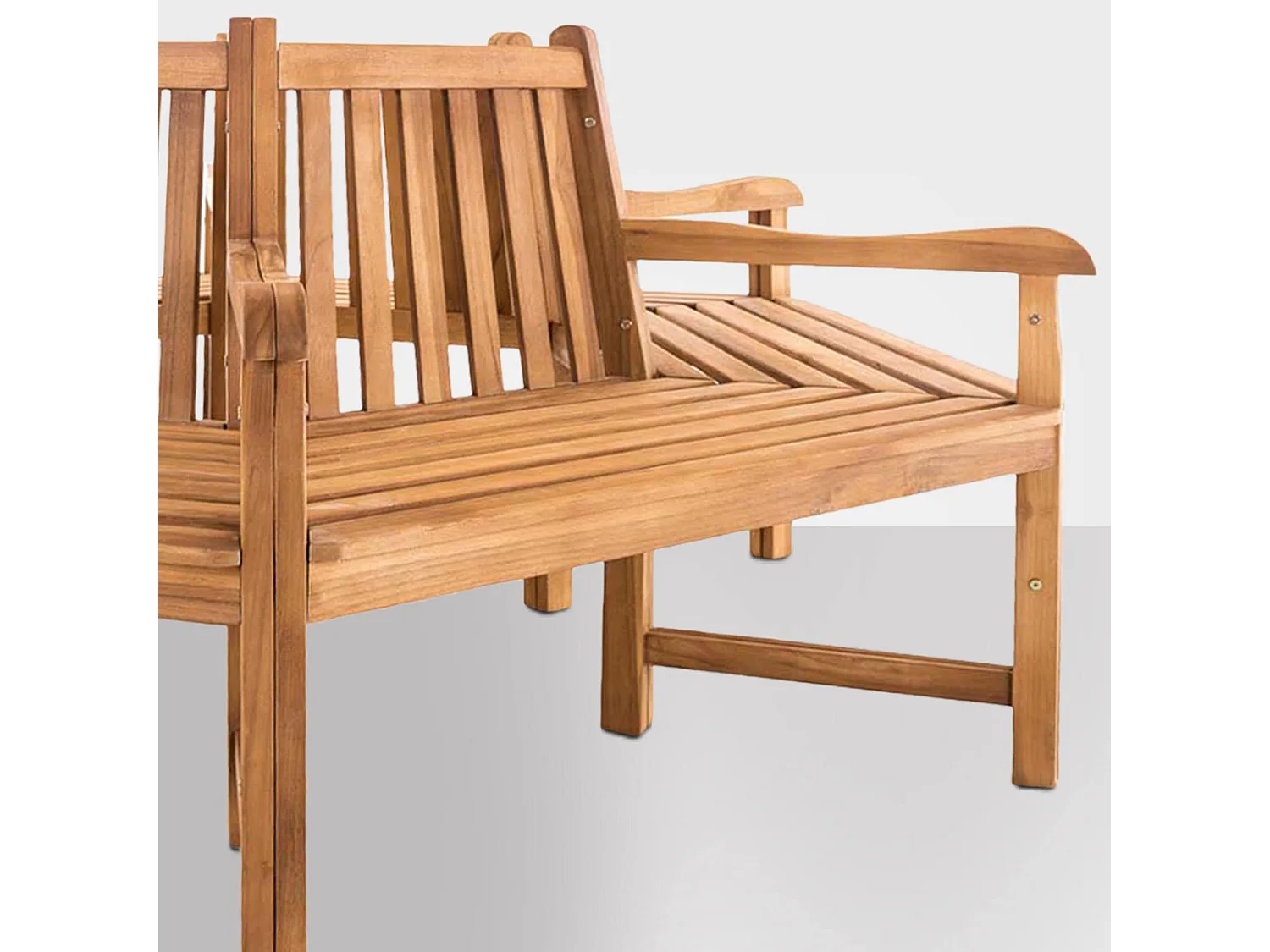 Banc de jardin - Bois - Teck - Sonja