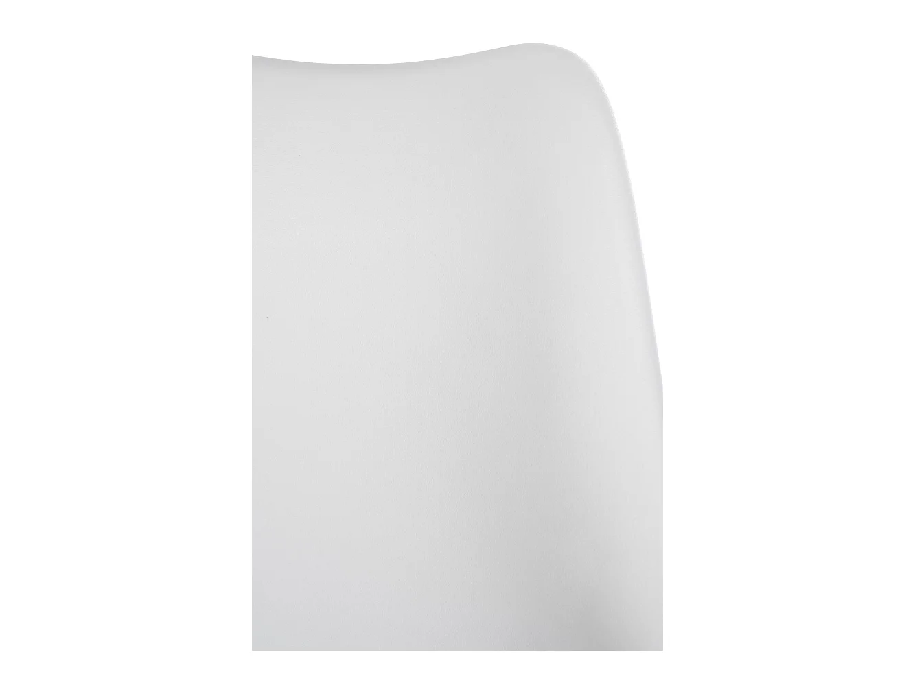 Tabouret de bureau - Plastique - Blanc - Laflin