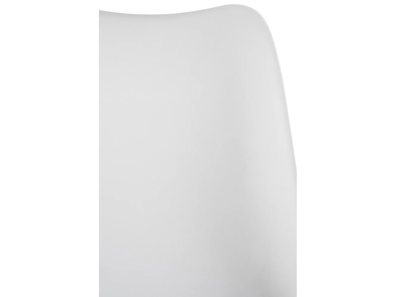 Tabouret de bureau - Plastique - Blanc - Laflin
