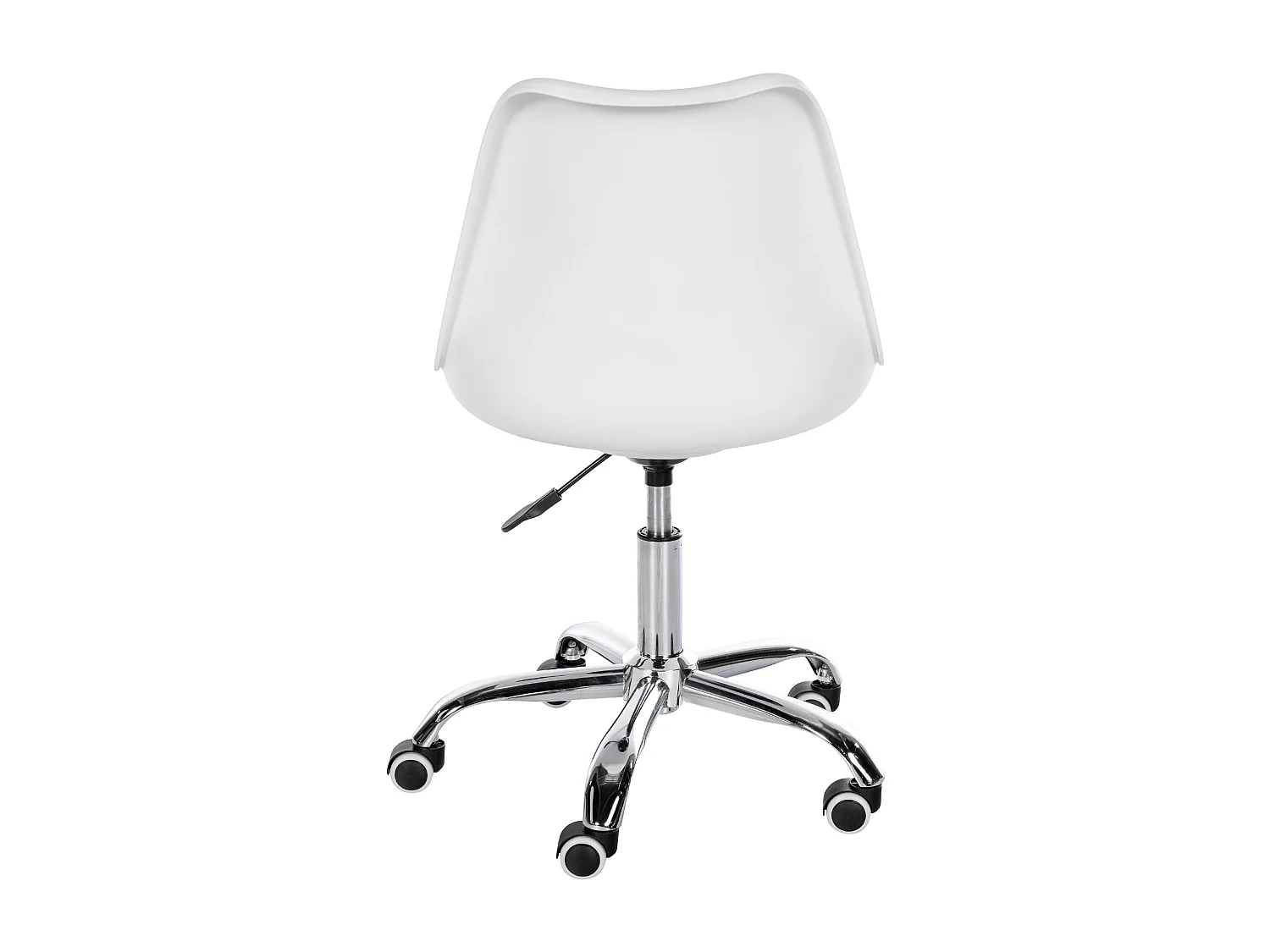Tabouret de bureau - Plastique - Blanc - Laflin