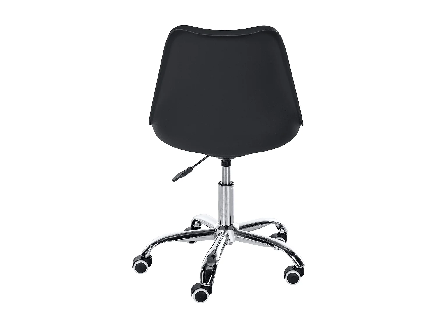 Tabouret de bureau - Plastique - Noir - Laflin