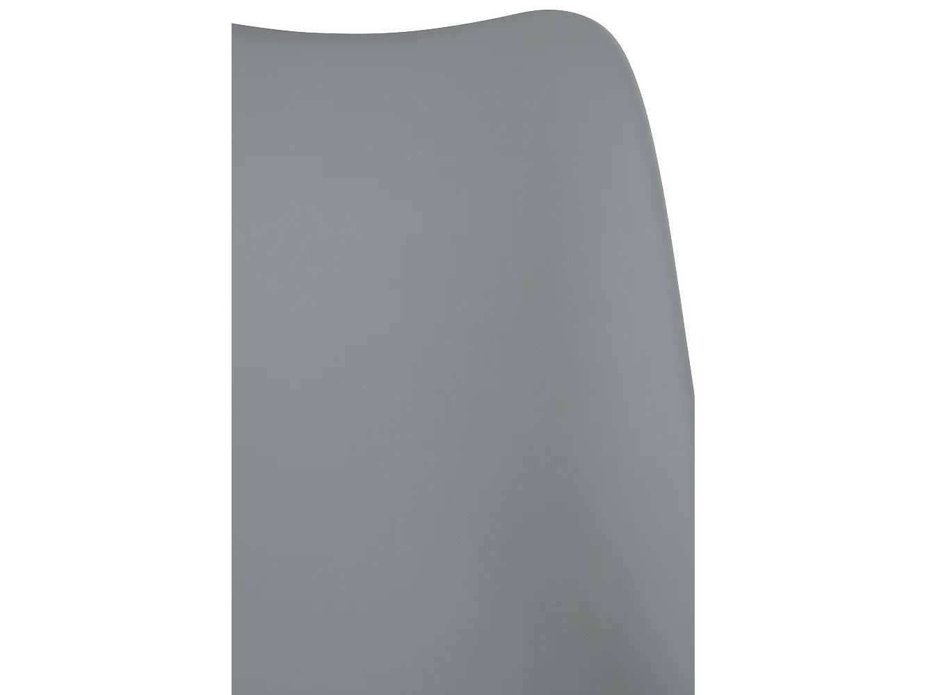 Tabouret de bureau - Plastique - Gris - Laflin