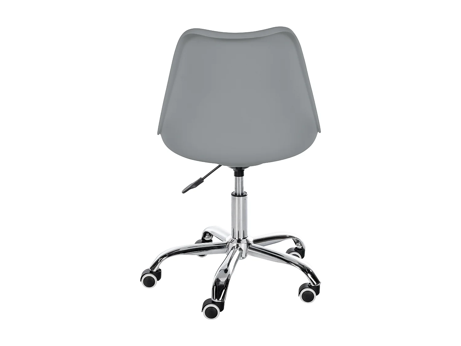 Tabouret de bureau - Plastique - Gris - Laflin