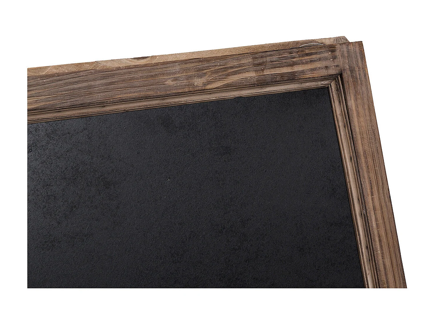 BISCOTTINI Tableau Noir - Finition Bois Antique - Tableau Noir - Décoratif - Présentation - Salon - Salle à Manger - Cuisine - Restaurant - Épicerie - 50x6x95cm