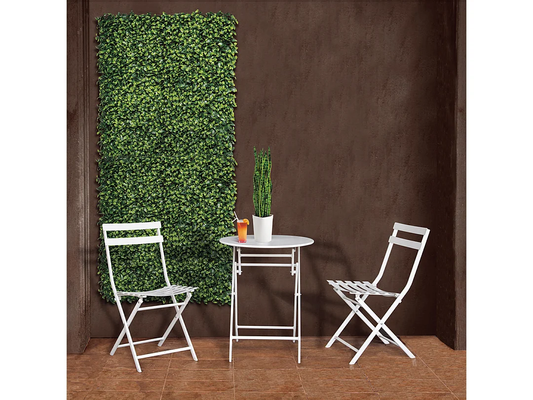 Panneau décoratif de feuillage synthétique Vertical Lauro 1 x 1 m - Nortene