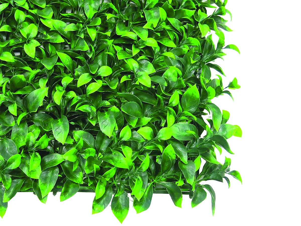 Panneau décoratif de feuillage synthétique Vertical Lauro 1 x 1 m - Nortene