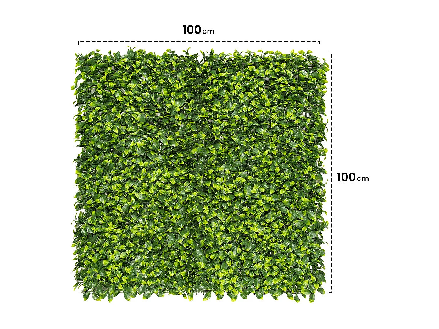 Panneau décoratif de feuillage synthétique Vertical Lauro 1 x 1 m - Nortene