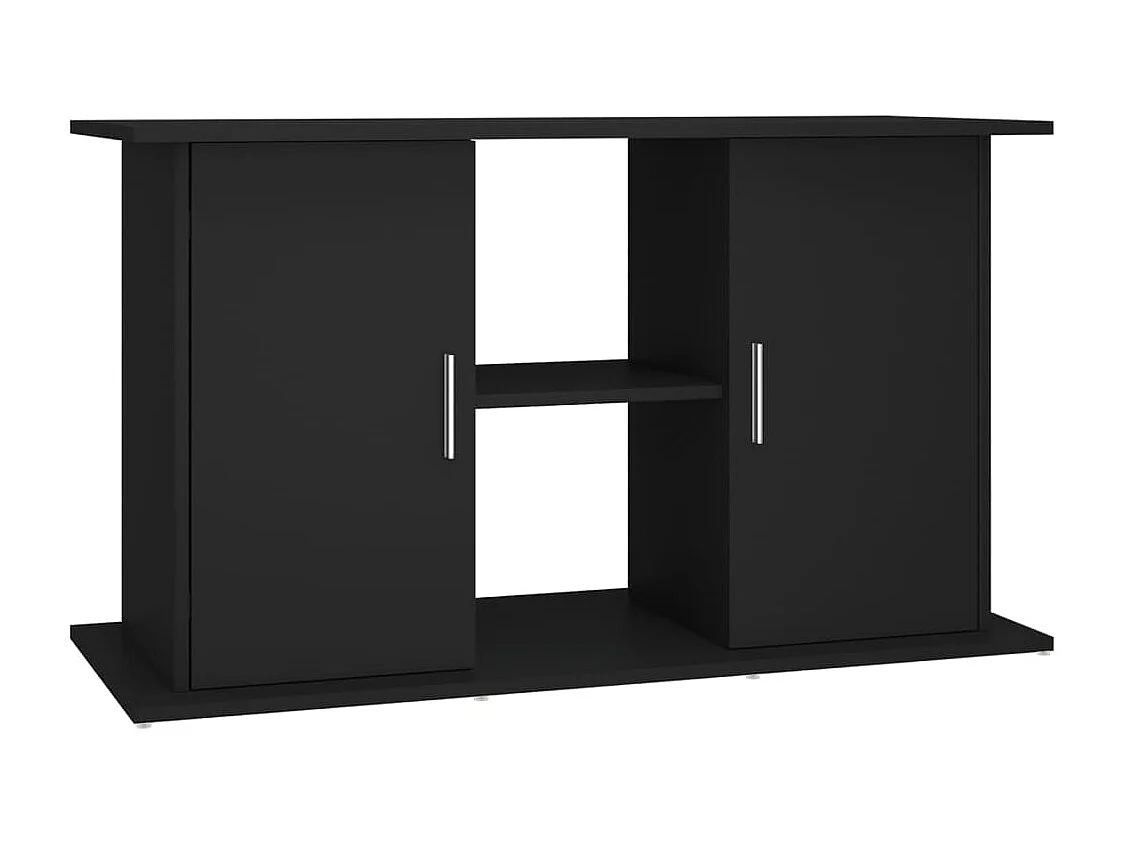 Supporto per acquario nero 101x41x58 cm in legno ingegnerizzato