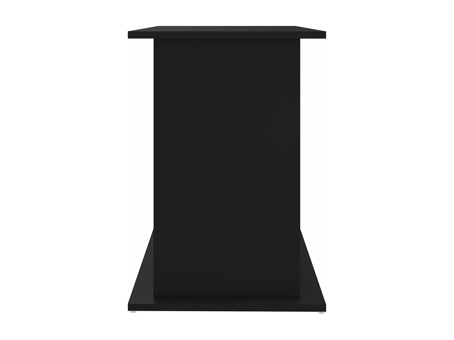 Supporto per acquario nero 101x41x58 cm in legno ingegnerizzato