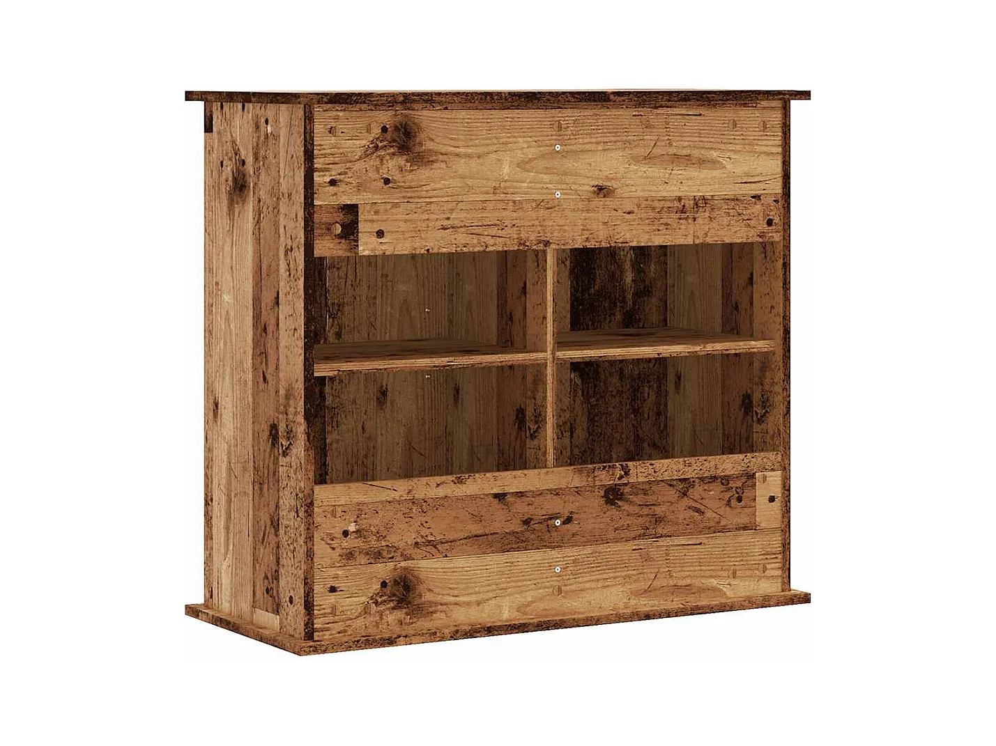 Supporto per acquario in legno vecchio 81x36x73 cm in legno ingegnerizzato