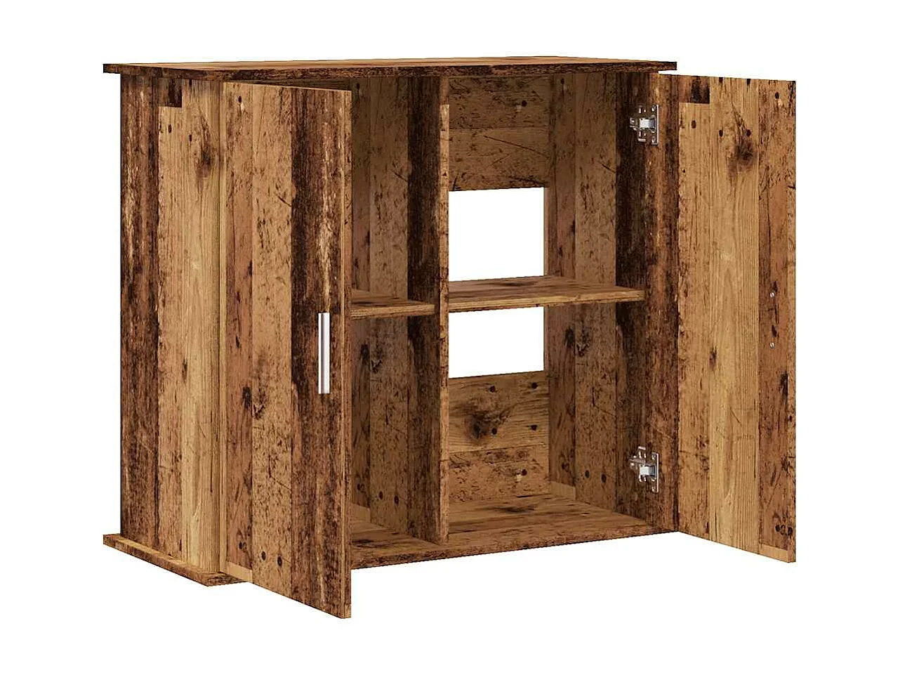 Supporto per acquario in legno vecchio 81x36x73 cm in legno ingegnerizzato