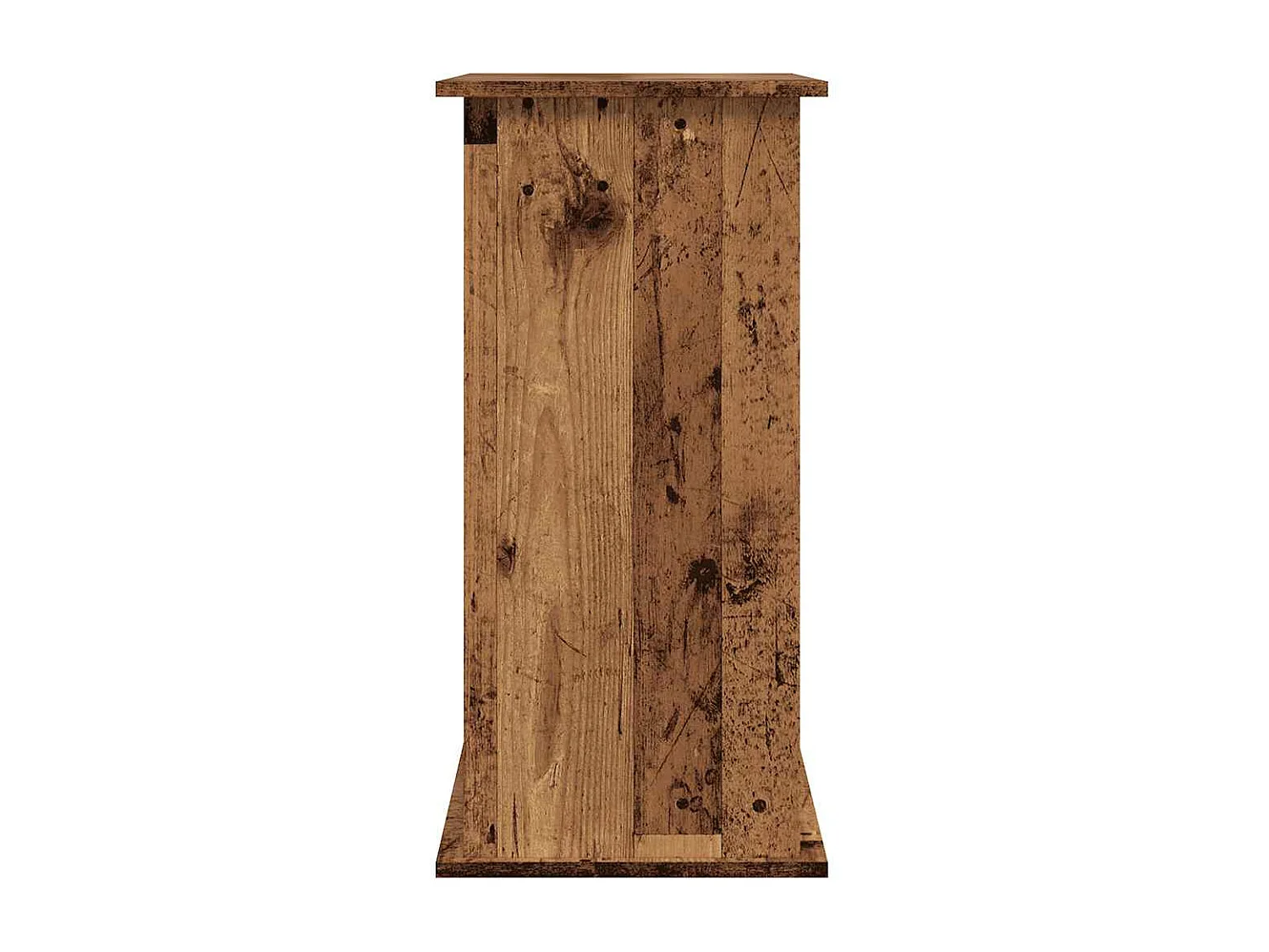 Support pour aquarium vieux bois 81x36x73 cm bois d'ingénierie