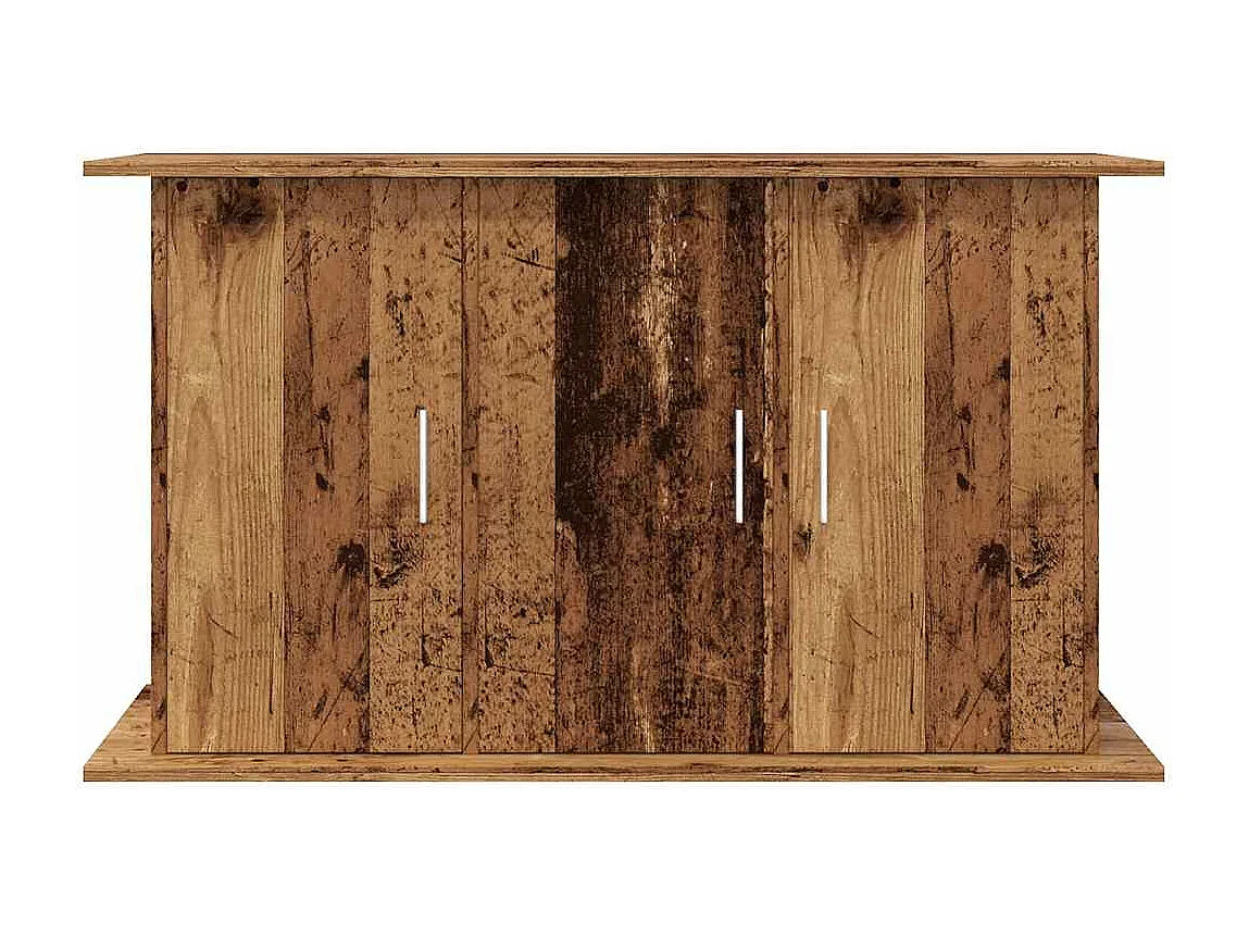 Support pour aquarium vieux bois 101x41x58 cm bois d'ingénierie