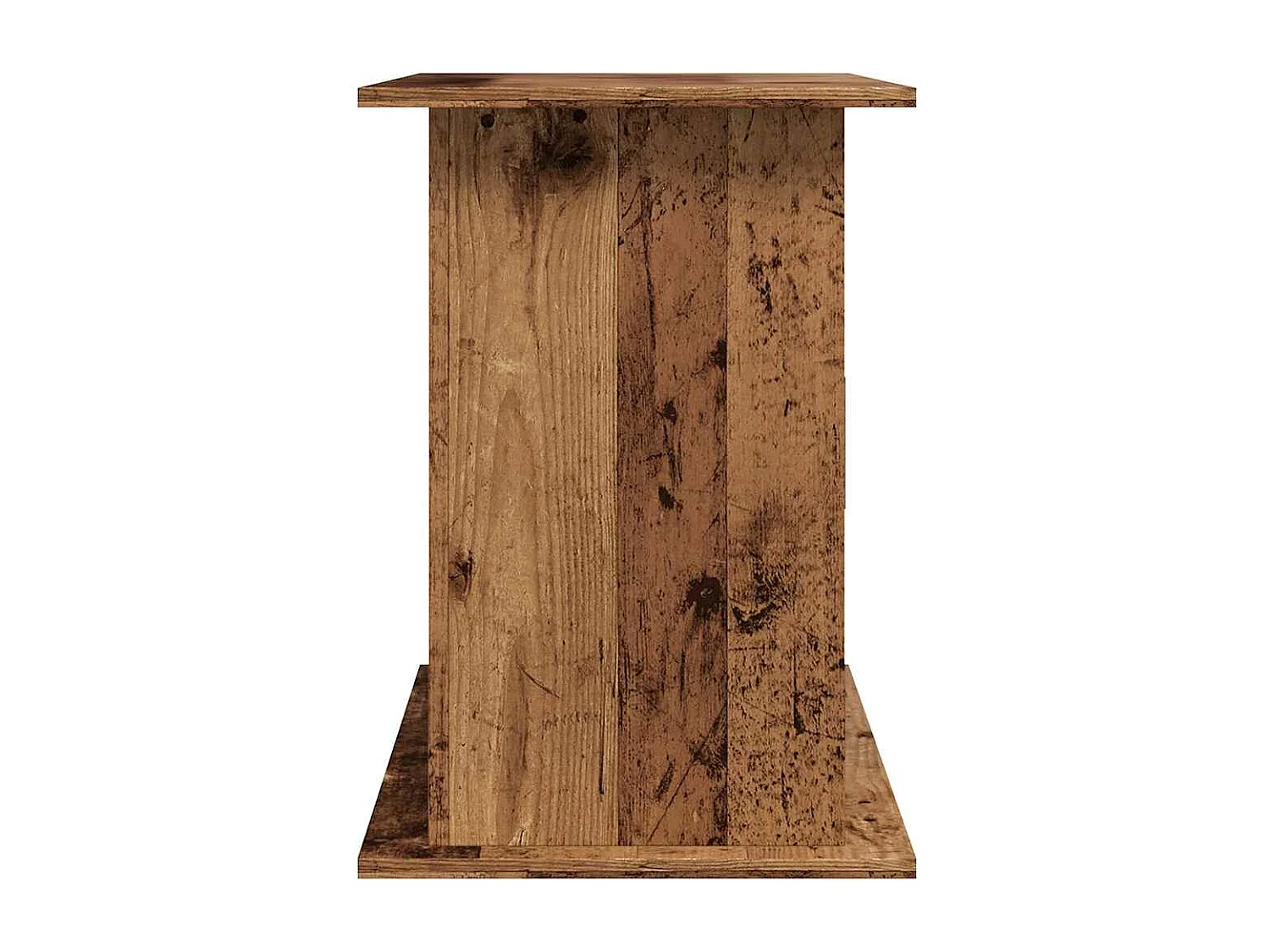 Support pour aquarium vieux bois 101x41x58 cm bois d'ingénierie
