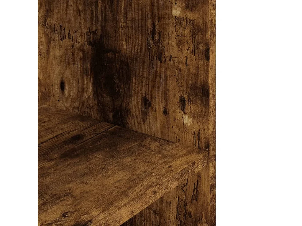 Supporto per acquario rovere fumé 60,5x36x72,5 cm in legno ingegnerizzato