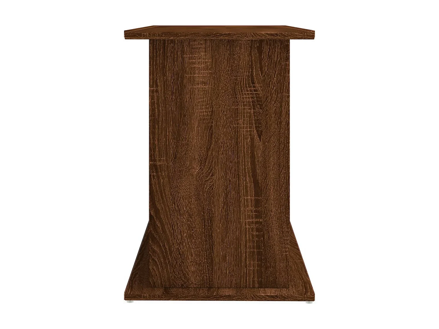 Supporto per acquario rovere marrone 121x41x58 cm legno ingegnerizzato