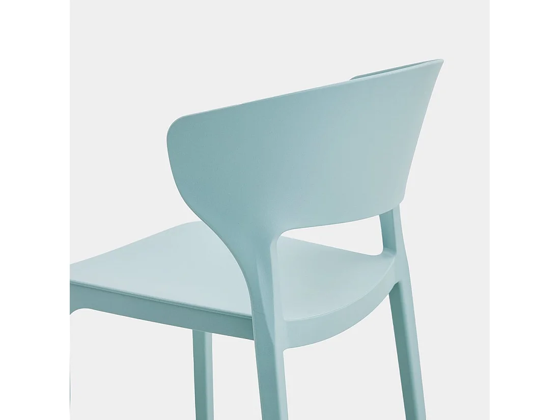 Silla de exterior de Plástico Menta 76 x 48- Serin