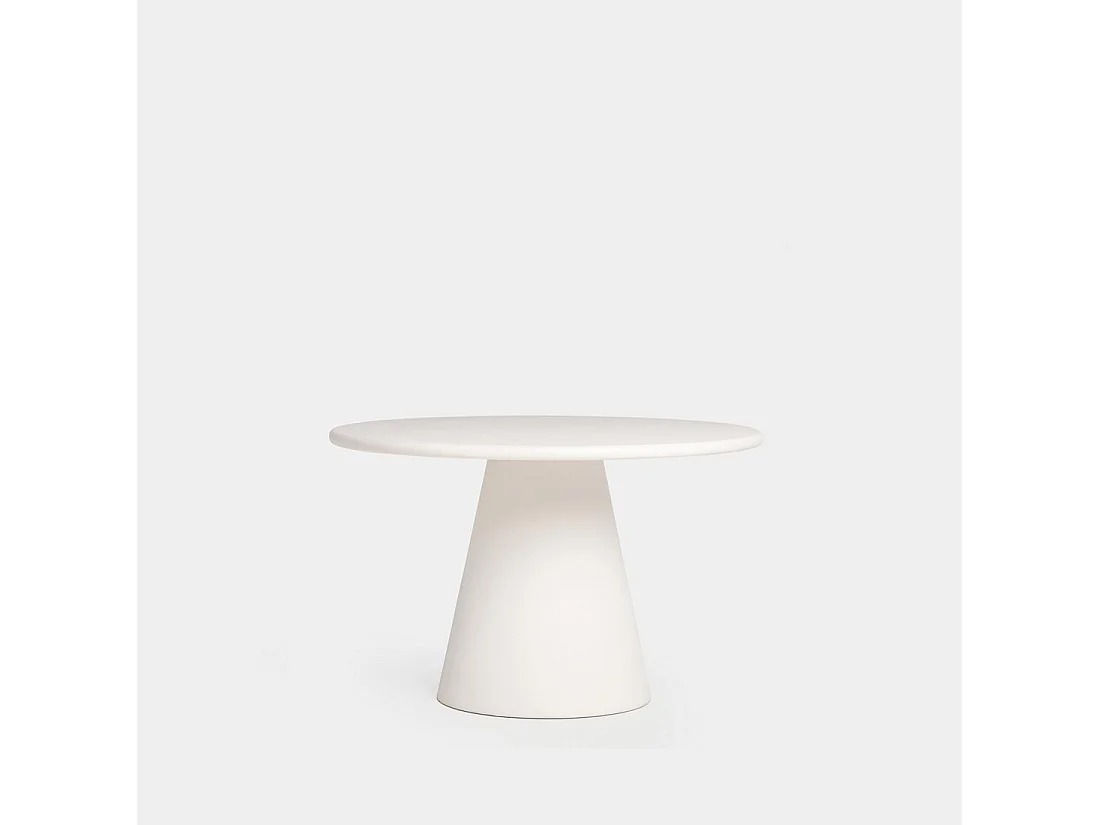 Mesa fija de Cemento Blanco 75 x 120- Verka