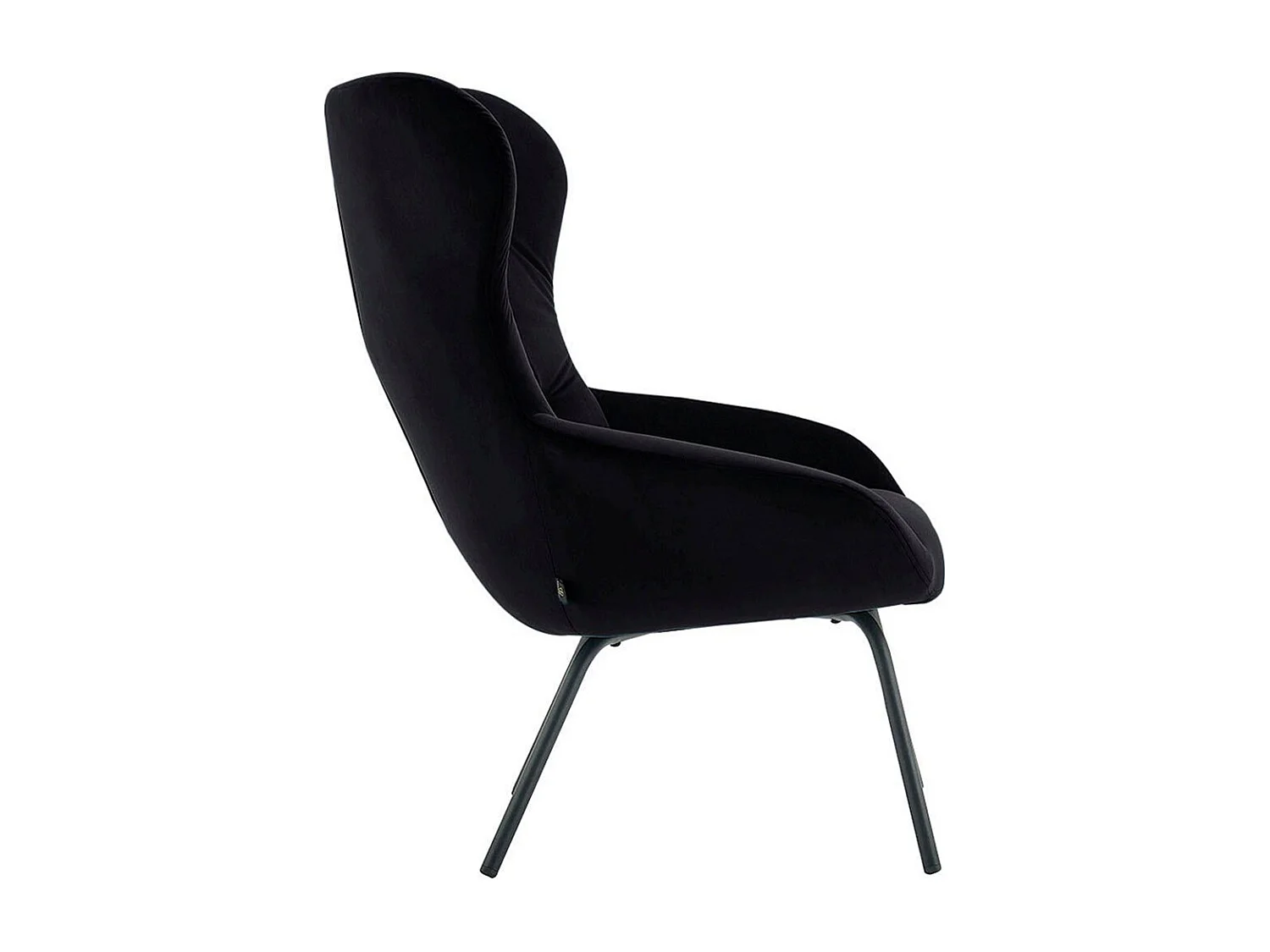 Sierra | Sillón en terciopelo negro