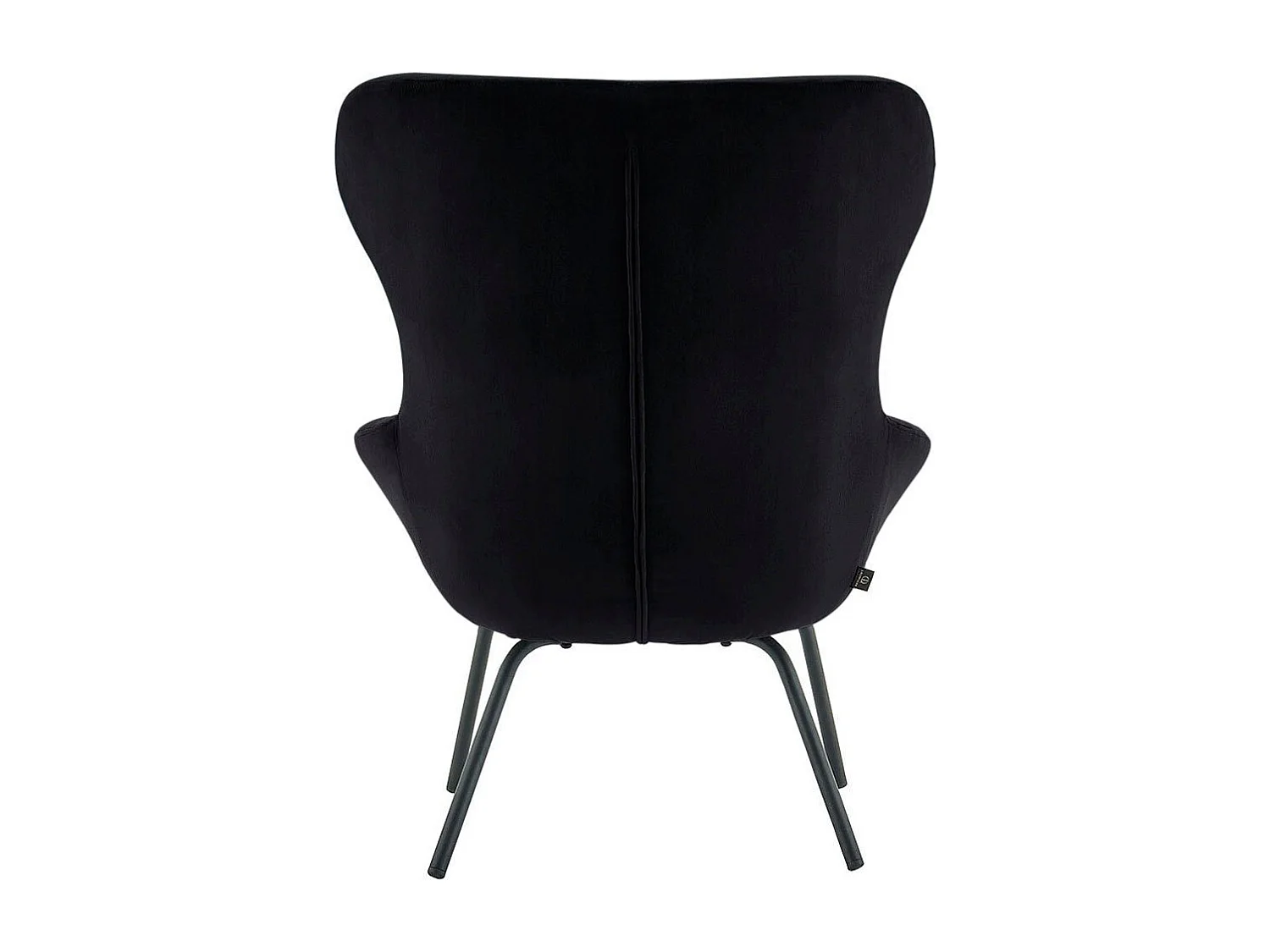 Sierra | Sillón en terciopelo negro