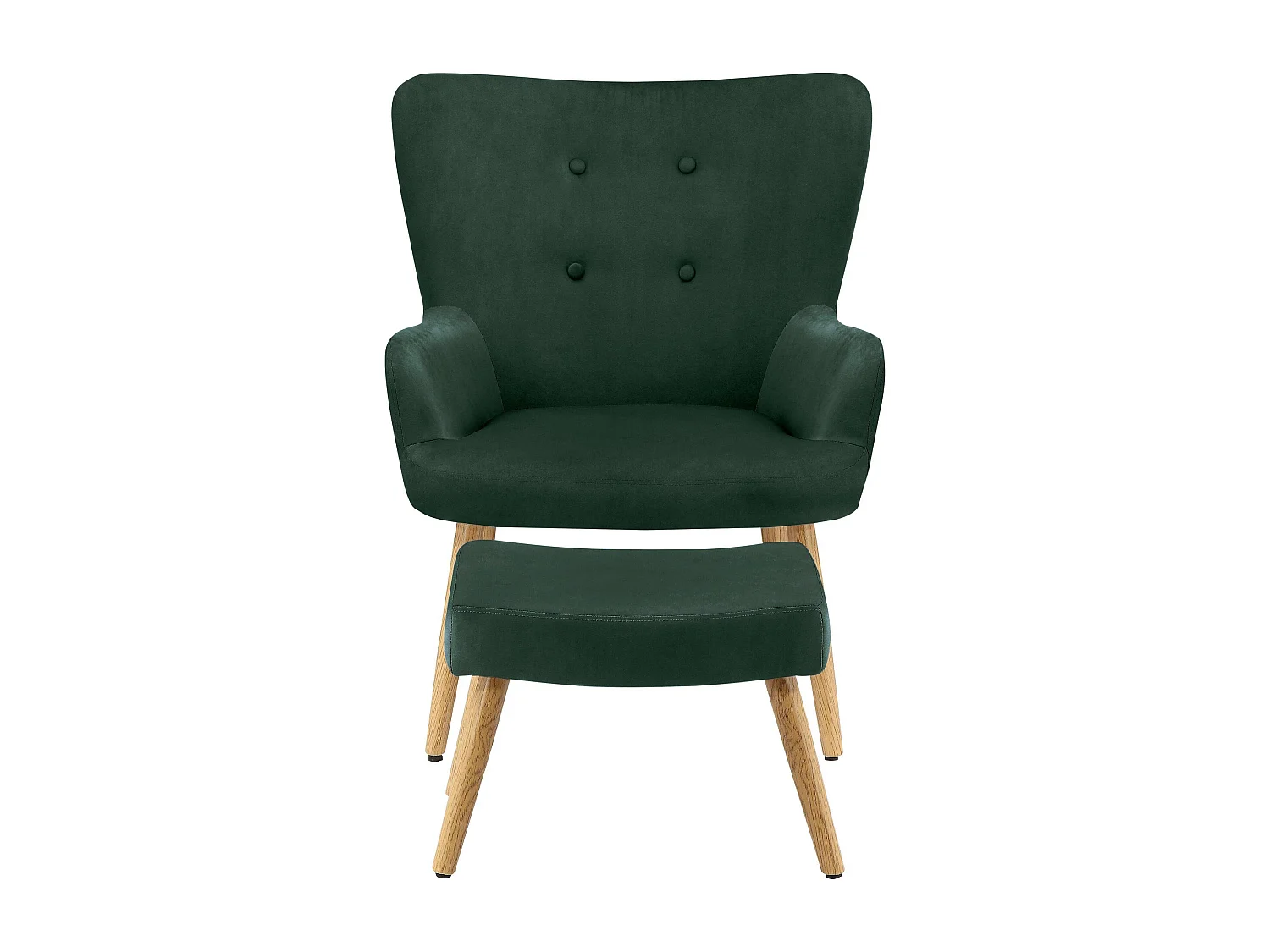 Coco | Poltrona em verde escuro