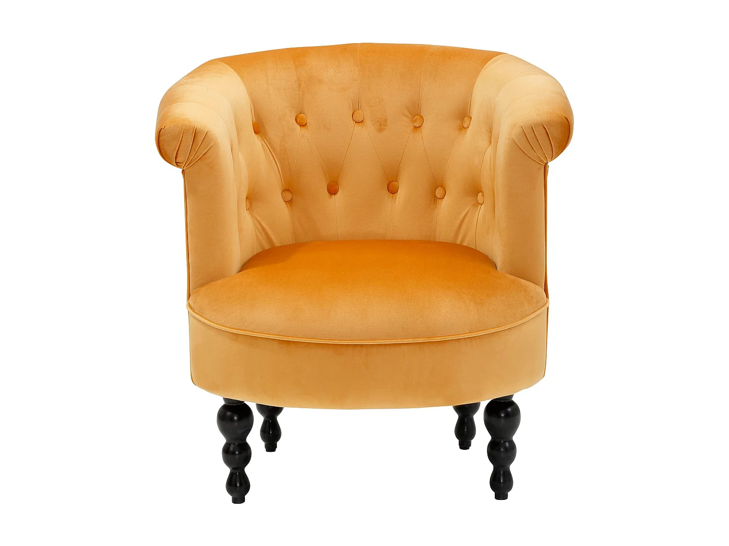 Bastian | Poltrona in velluto oro