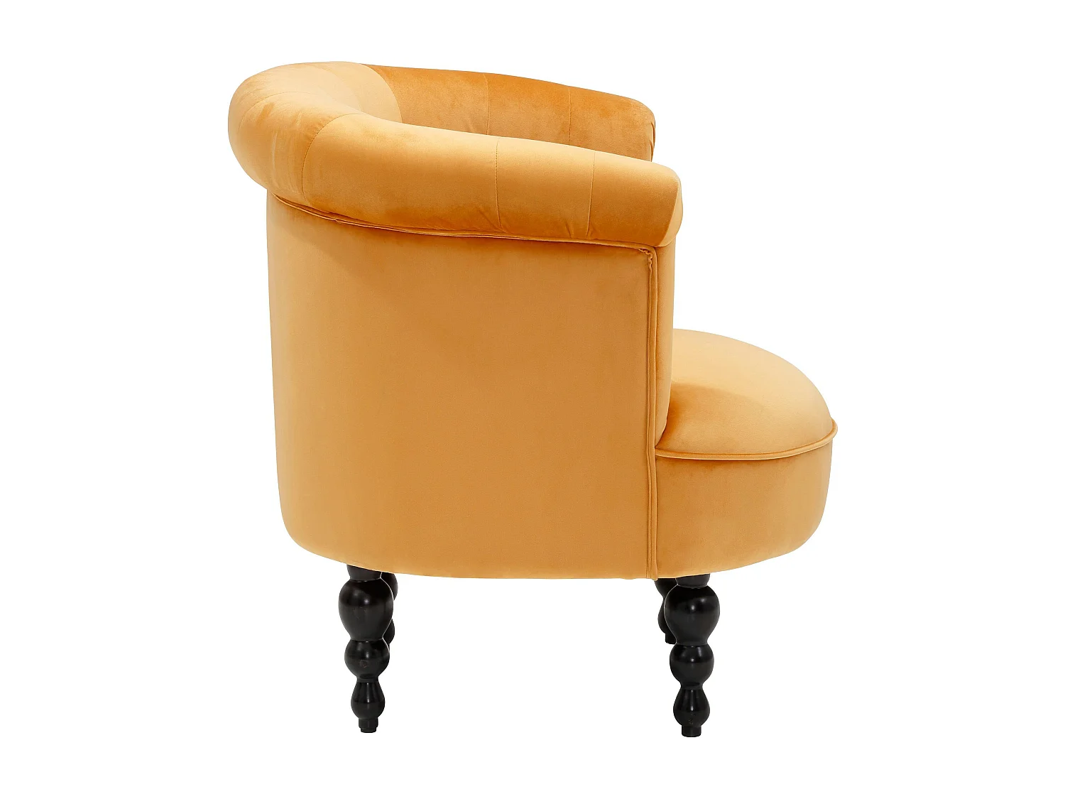 Bastian | Poltrona in velluto oro