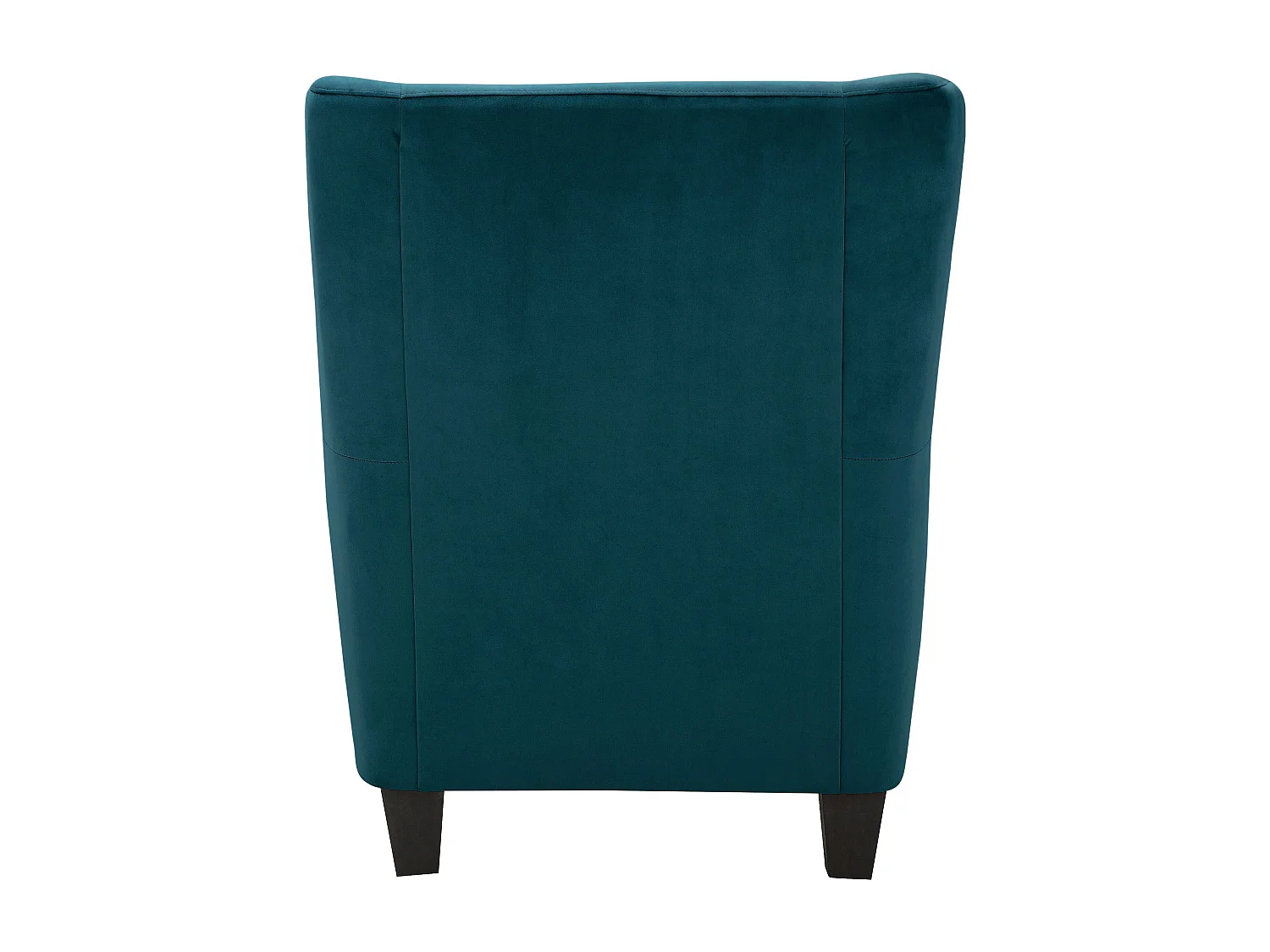 Zhili | Sessel + Hocker aus Samt petrol