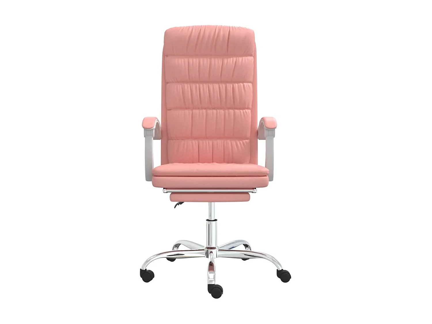 Fauteuil inclinable de bureau Rose Similicuir