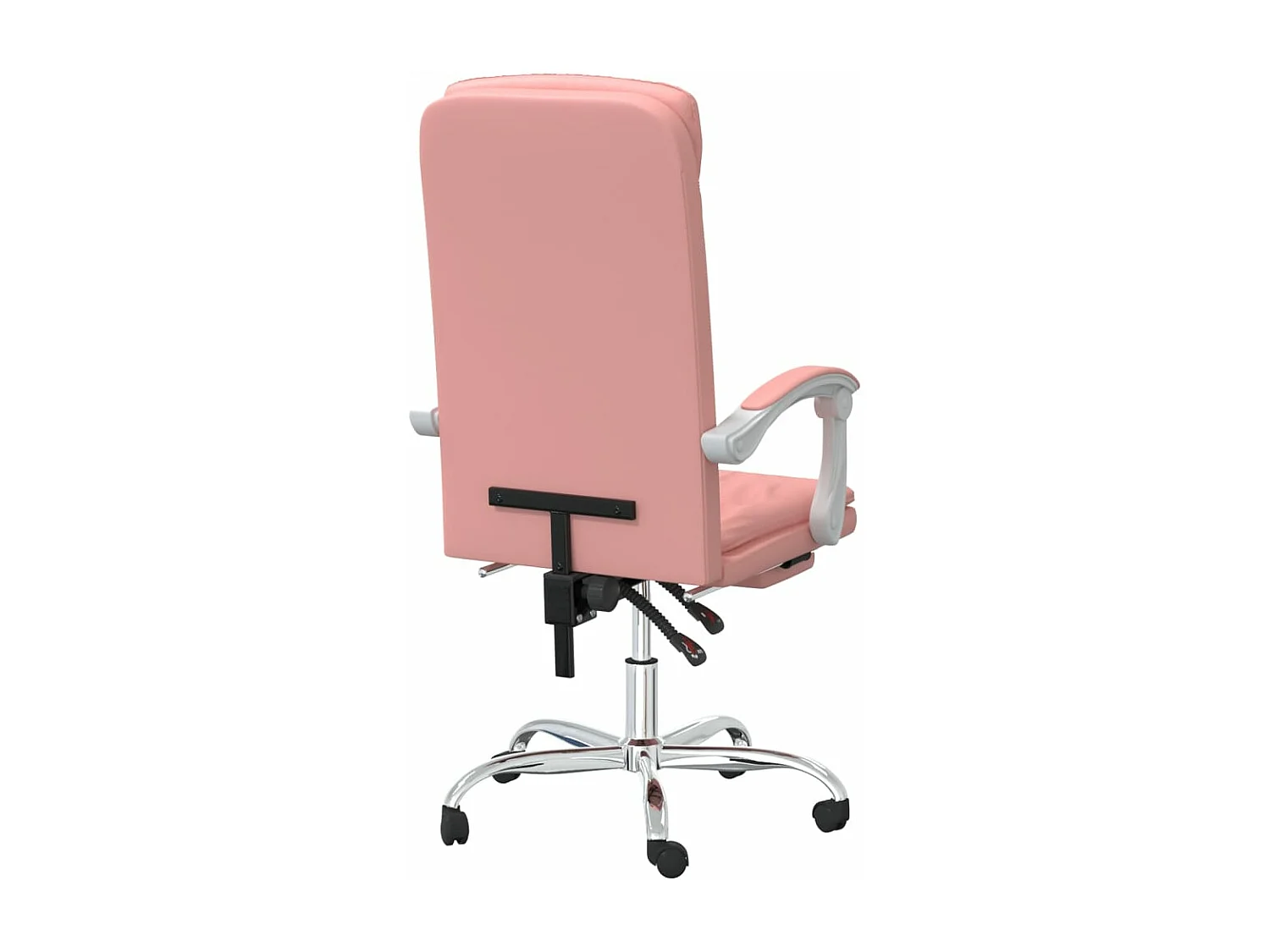 Fauteuil inclinable de bureau Rose Similicuir