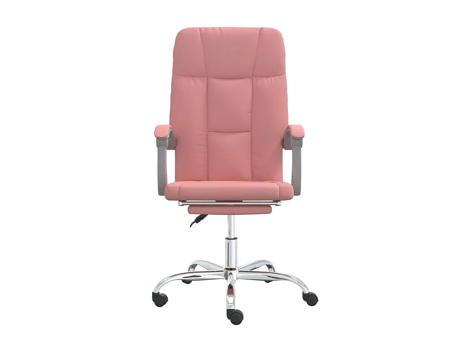 Fauteuil inclinable de bureau Rose Similicuir