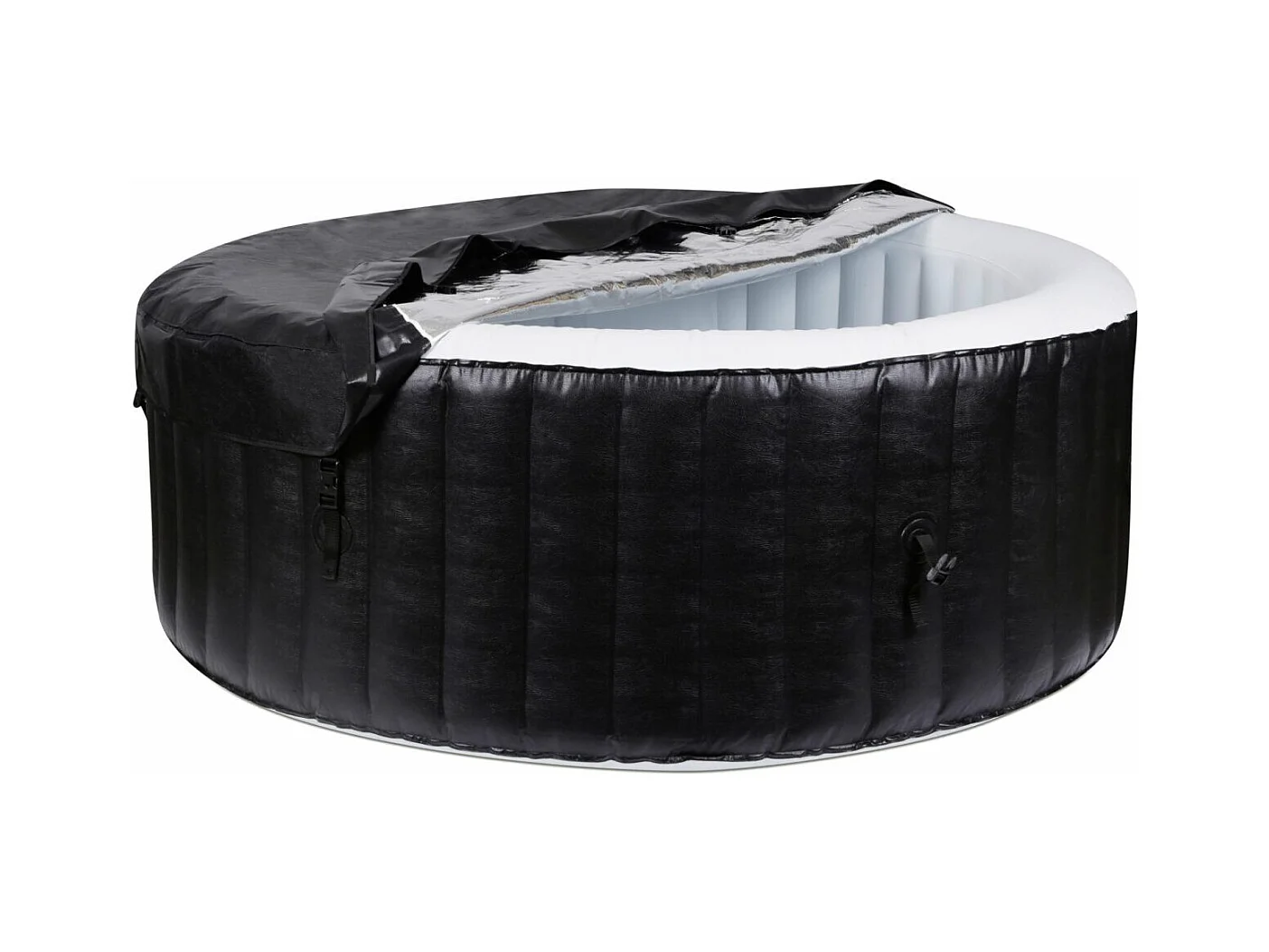 Spa gonflable 6 places rond - Ospazia - Diamètre : 208 cm - Filtre et bâche inclus
