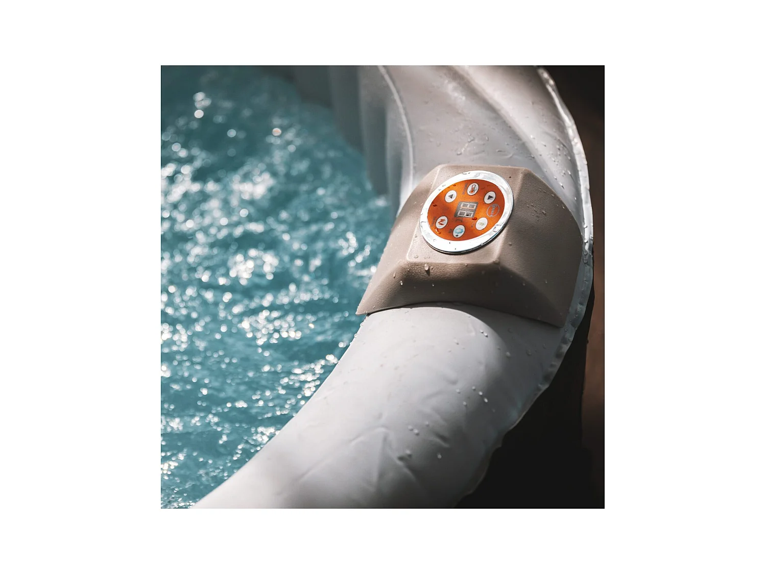 Zes ronde stoelen- Ospazia - Diameter: 208 cm