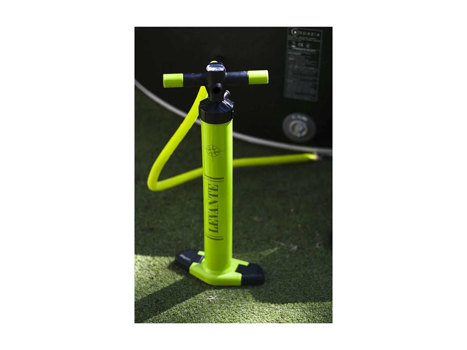 Spa gonflable 6 places rond en Dropstitch - Ospazia - Diamètre : 180 cm - Filtre et bâche inclus