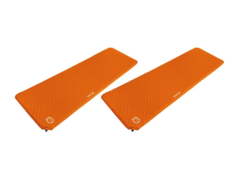Lot de 2 matelas autogonflant de camping - O'Camp - En Polyester - 183 x 51 cm