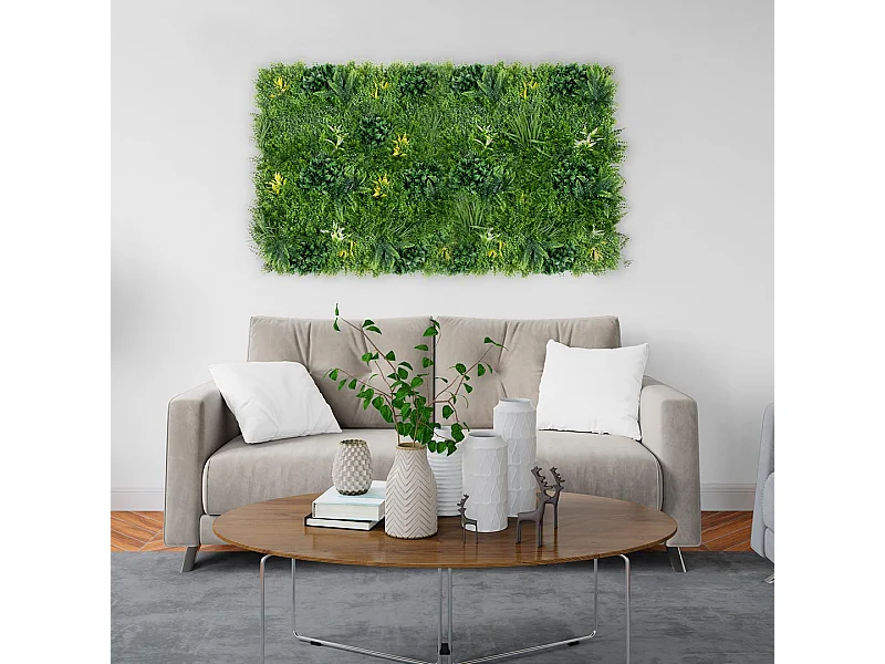 Rollo jardin vertical leafy 100 x 100 cm nortene 1X3 M