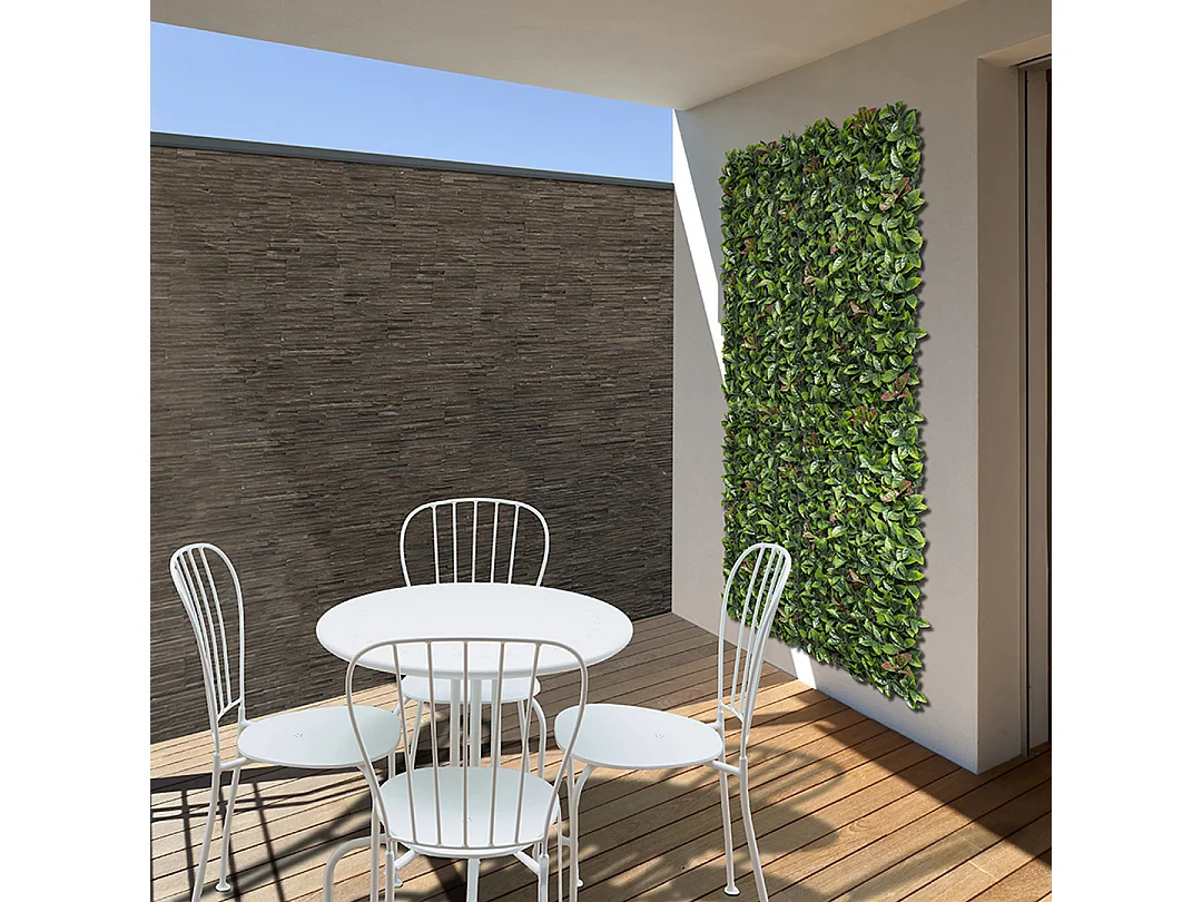 Rollo jardin vertical red lauro 100 x 100 nortene 1 X 2M