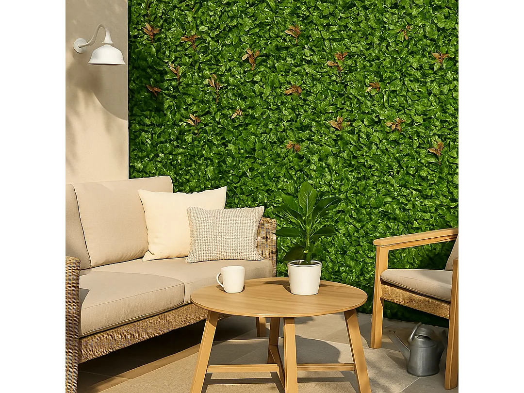 Rollo jardin vertical red lauro 100 x 100 nortene 1 X 2M